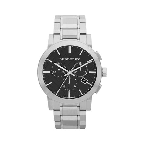 burberry watch bu9351|Burberry Men's Chronograph The City Black Watch BU9351.